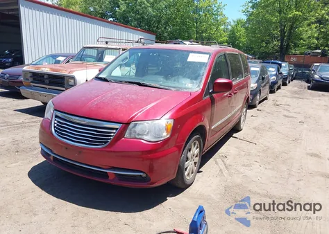 2016 Chrysler Town & Country Touring z USA, uszkodzony, nr VIN 2C4RC1BG3GR197986